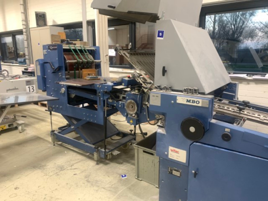 MBO | MBO B-30 E-12 | 5210 | Prestotype graphic machine sale