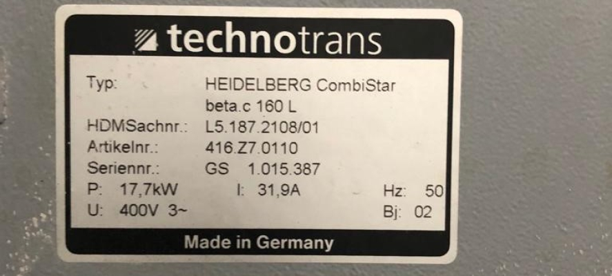 Heidelberg CD 74-5 L-C