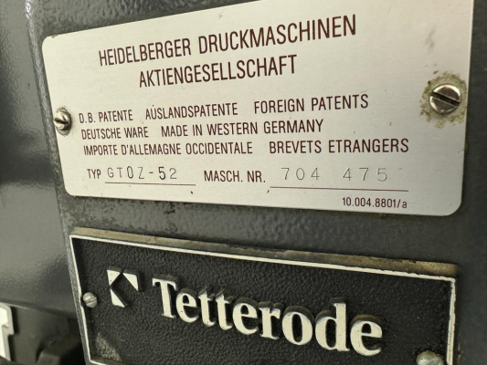 Heidelberg GTO 52-2