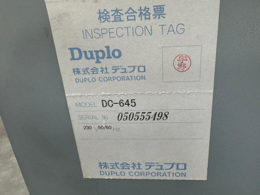 Duplo DC-645