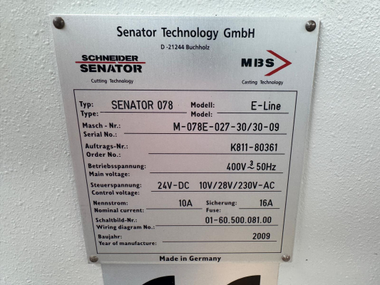 Schneider Senator 78 E-Line