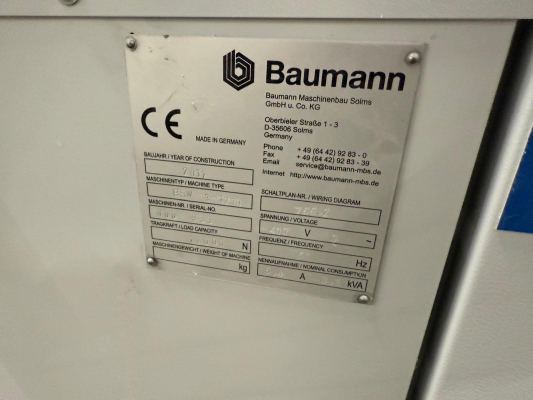 Baumann BSW-3-1200 Pile turner