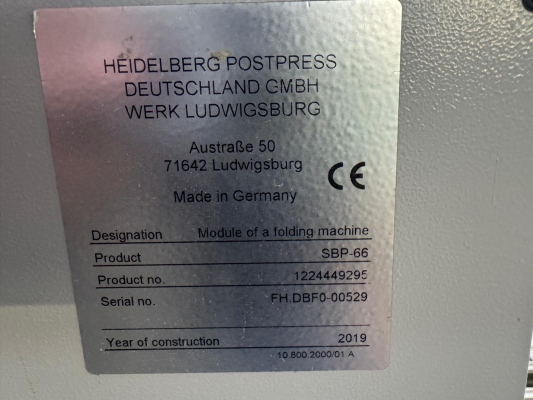 Heidelberg Postpress KH 82