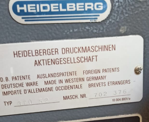 Heidelberg GTO 52-1