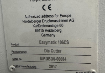 Heidelberg MK Easymatrix 106 CS