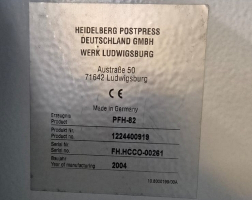 Heidelberg Postpress KD 78