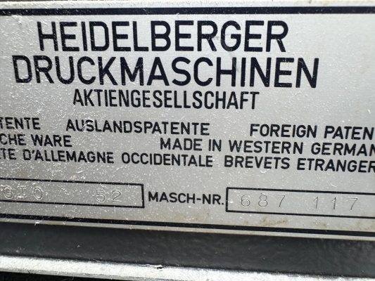 Heidelberg GTO 52-1