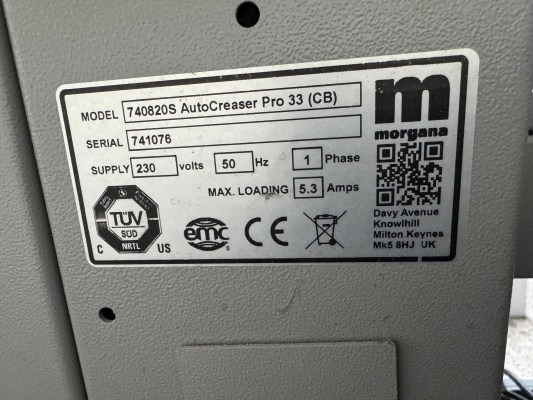 Morgana Autocreaser Pro 33